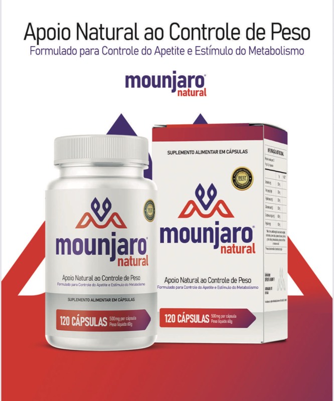 Mounjaro natural 120 cápsula