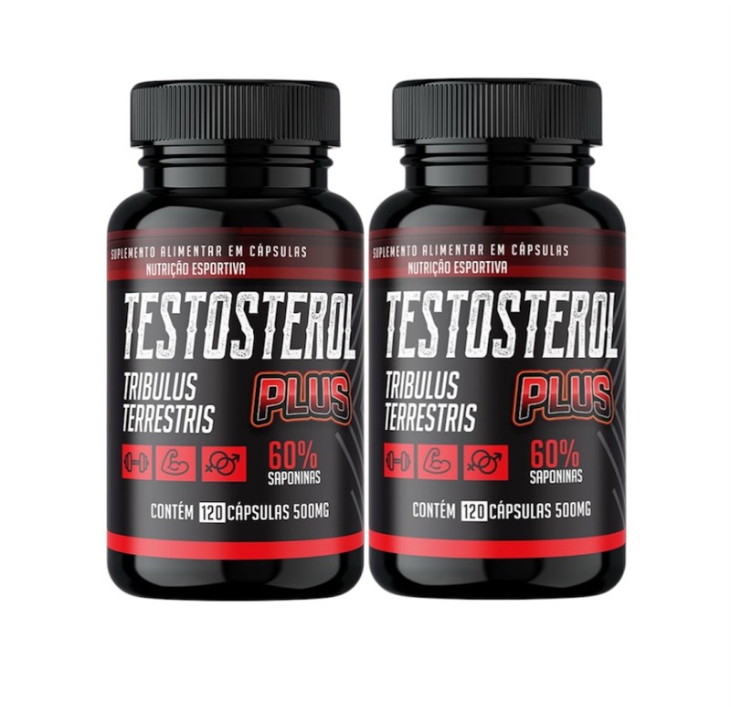 2 Testosterol Tribulus 120 caps 500 mg