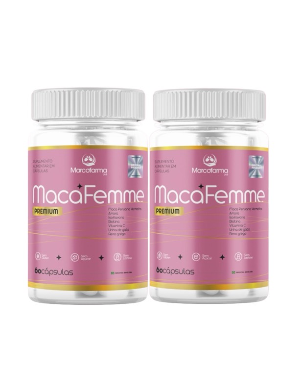 2 Maca femme 60 cápsulas