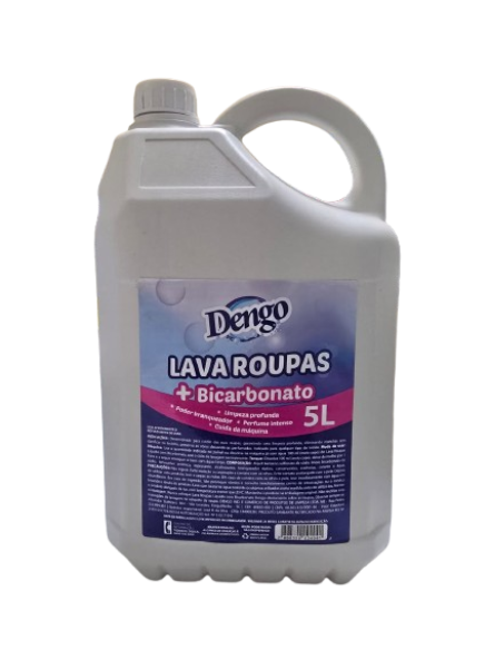 LAVA ROUPAS COM BICARBONATO 5 L