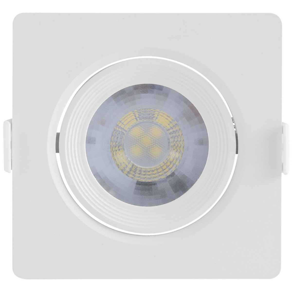 SPOT LED QUADRADA DE EMBUTIR BRANCO 5W - 6500K TRAMONTINA