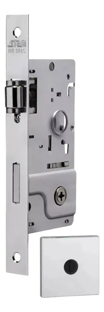 Fechadura Pivotante Rolete Tetra Externa 40mm 800 Inox Stam