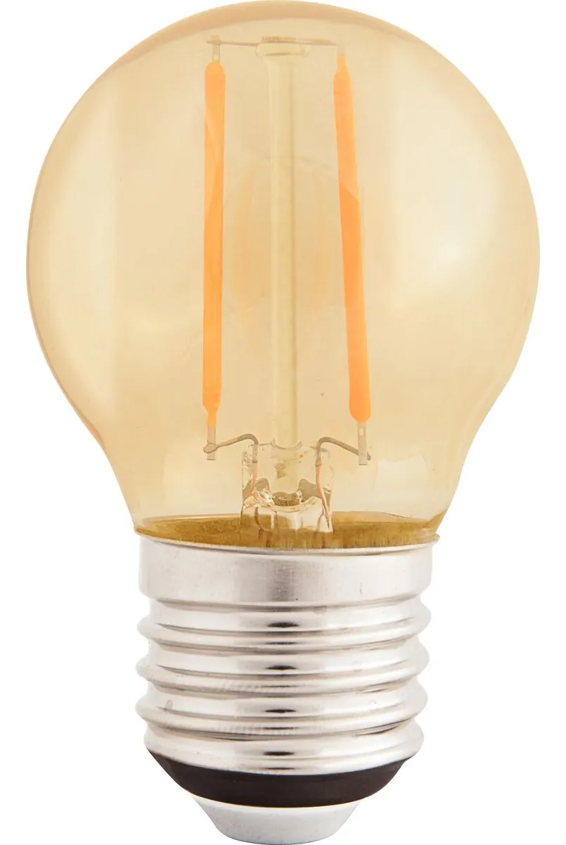 LAMPADA DE LED FILAMENTO G45 2200K 100-240V 4W BASE E27 TRAMONTINA