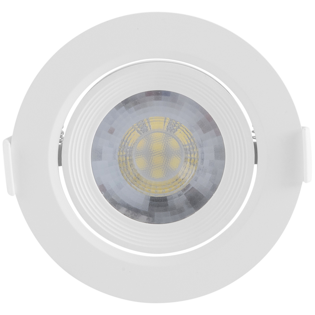SPOT LED REDONDO DE EMBUTIR EM TERMOPLASTICO COR BRANCA 5W - 6500K