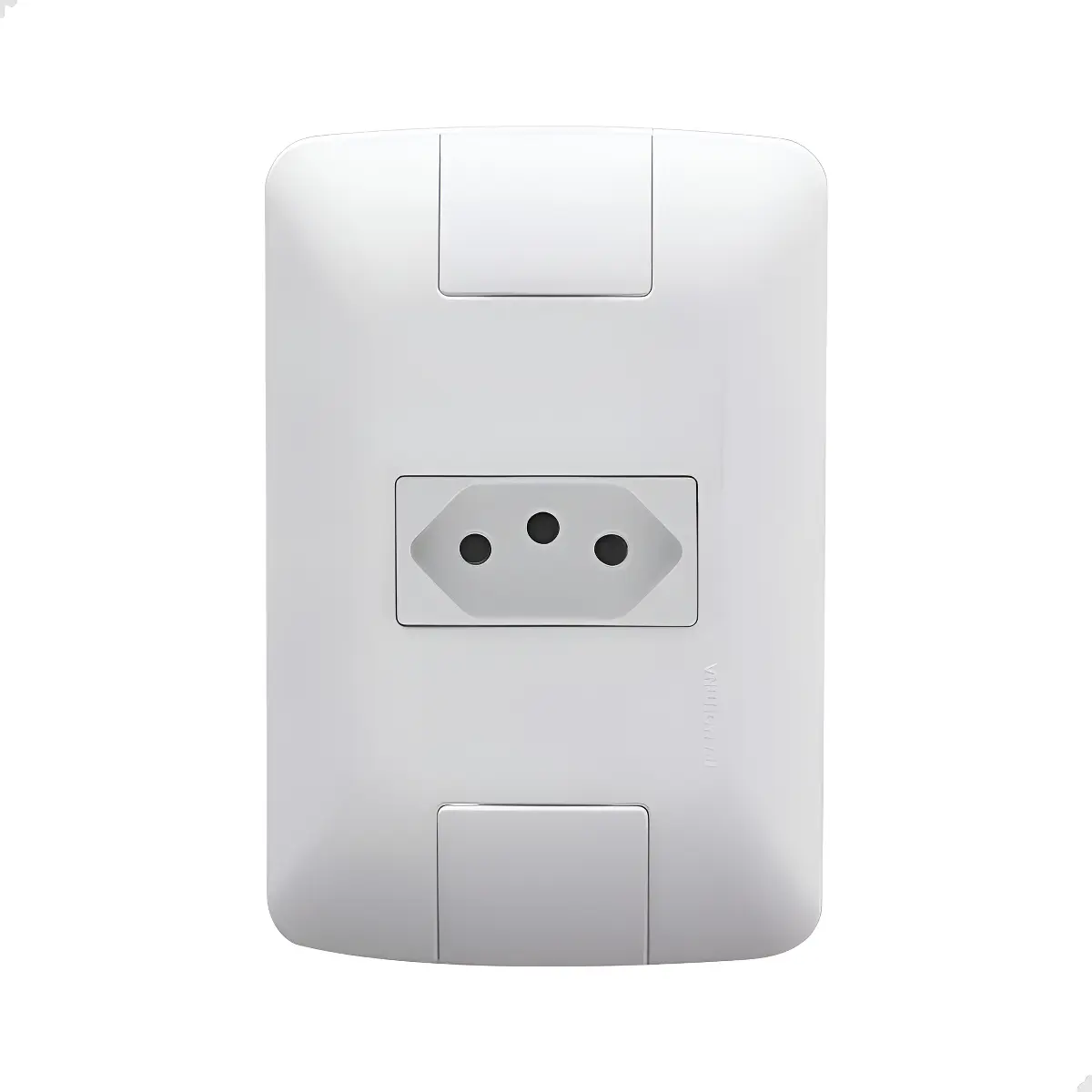 Tomada Simples 20A Aria Branca Embutir Parede 4X2 Tramontina