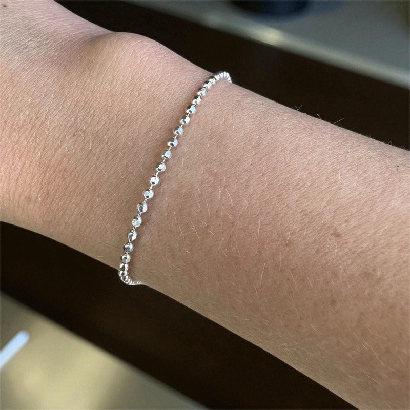 Pulseira Bolinhas Espelhadas