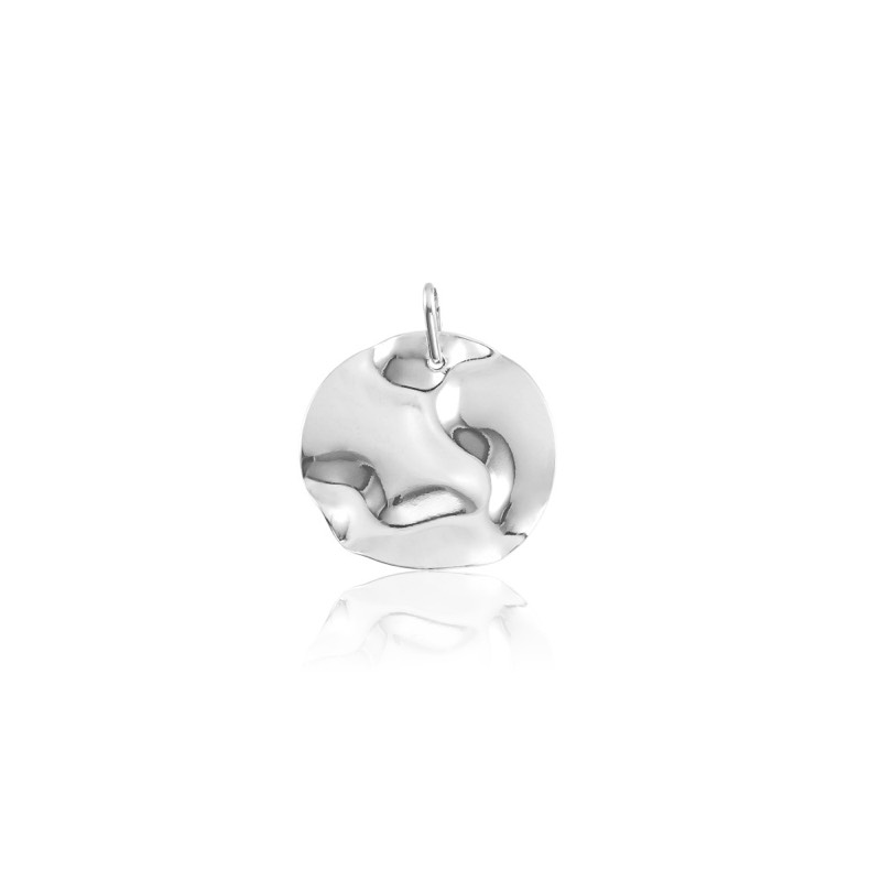 Pingente Medalha Amassada