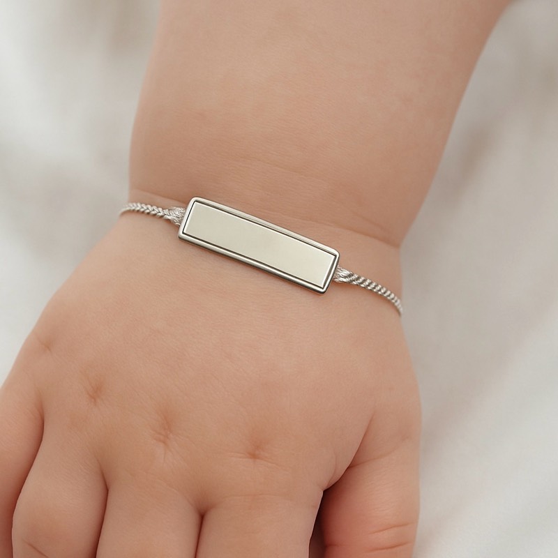 Pulseira Plaquinha Bebê