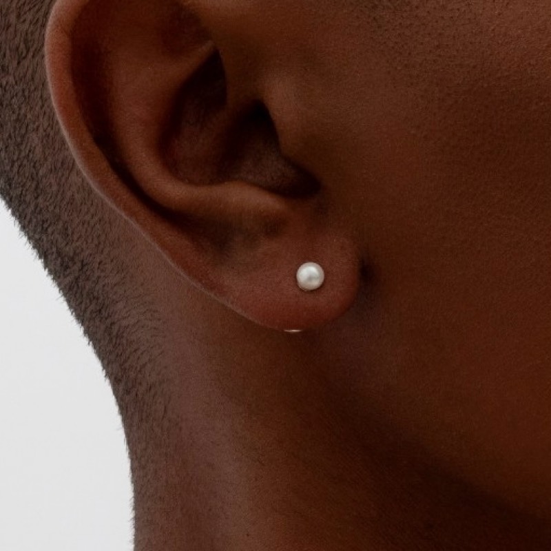 Brinco Baby Press Pérola