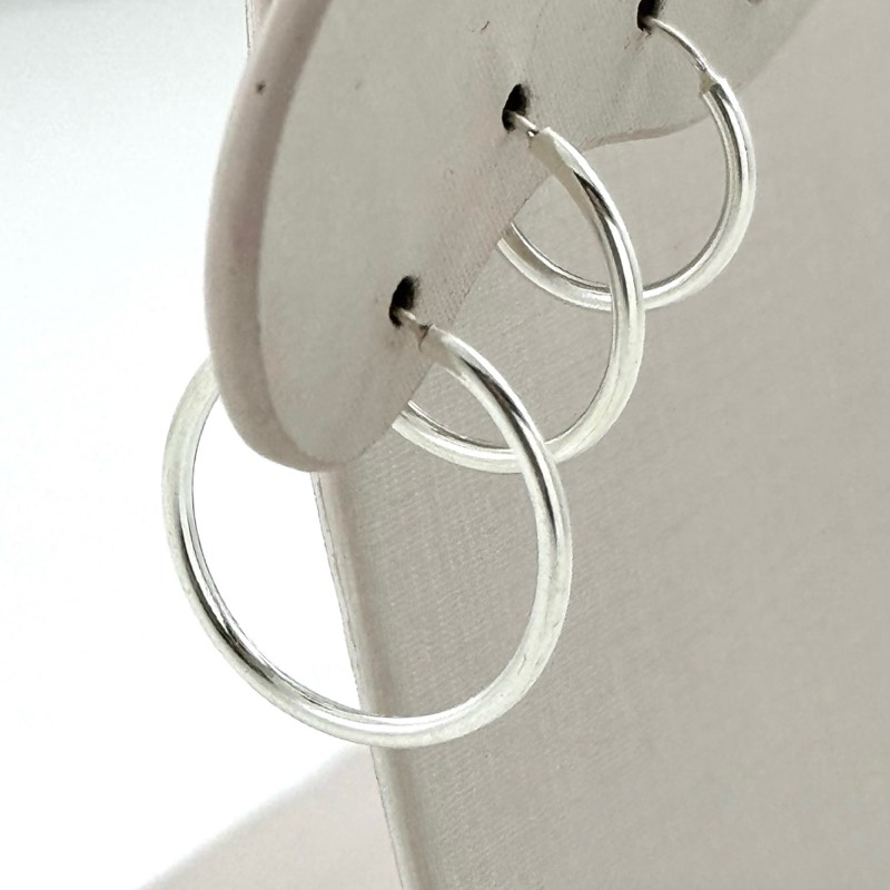 Trio Argolas Lisas Finas