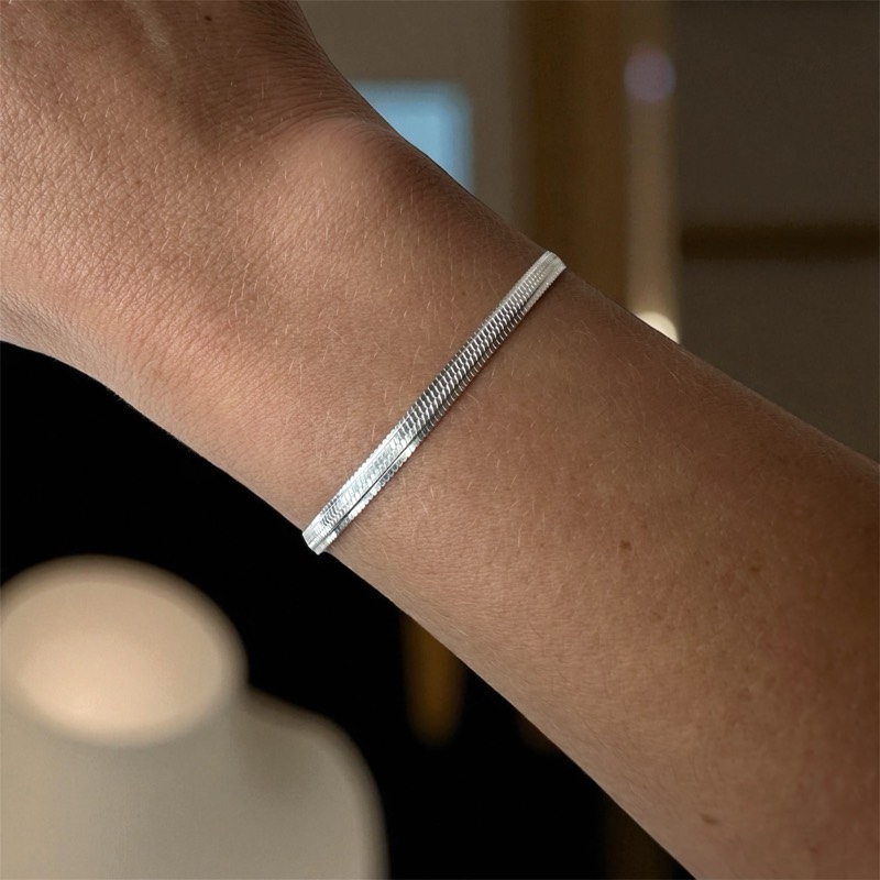 Pulseira Fita Laminada