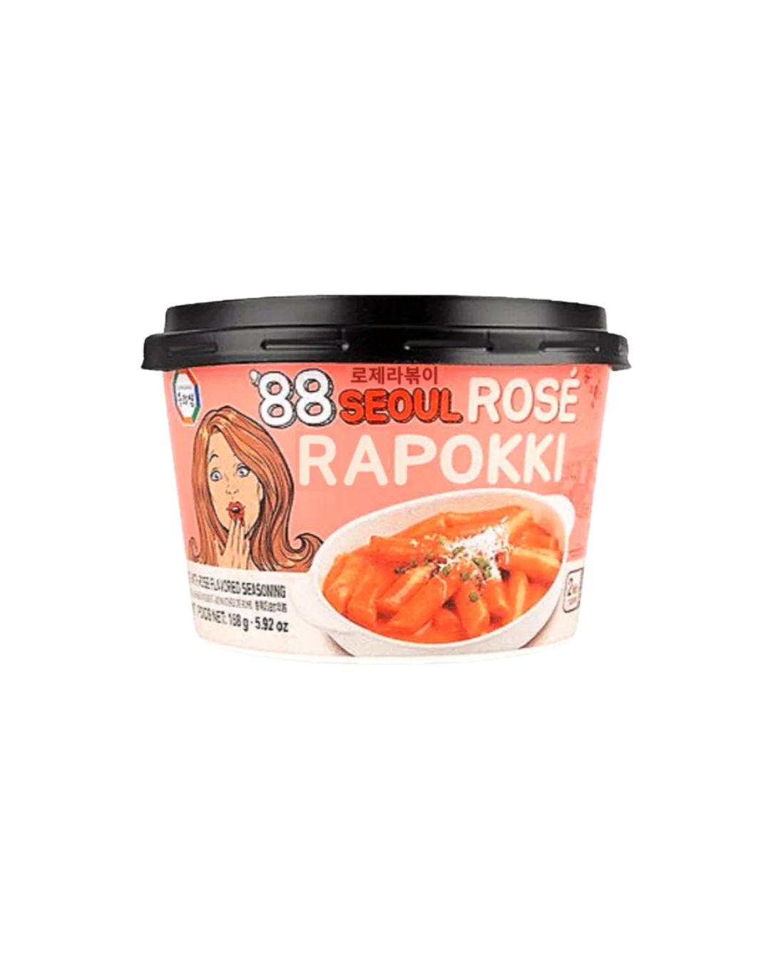 Massa de arroz 'Topokki + Lamen' Rosé 185g