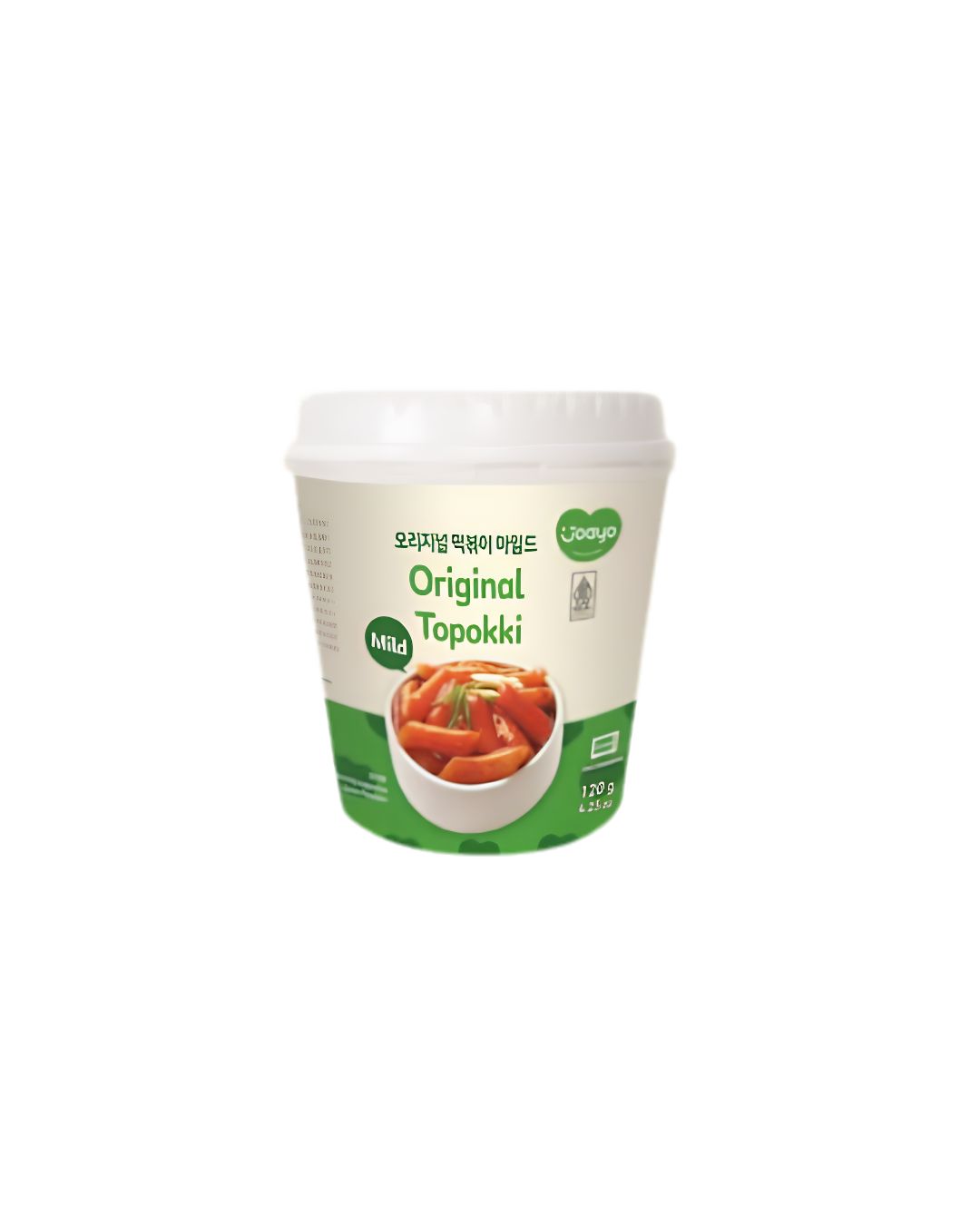 Massa de arroz 'Topokki' Mild 120g