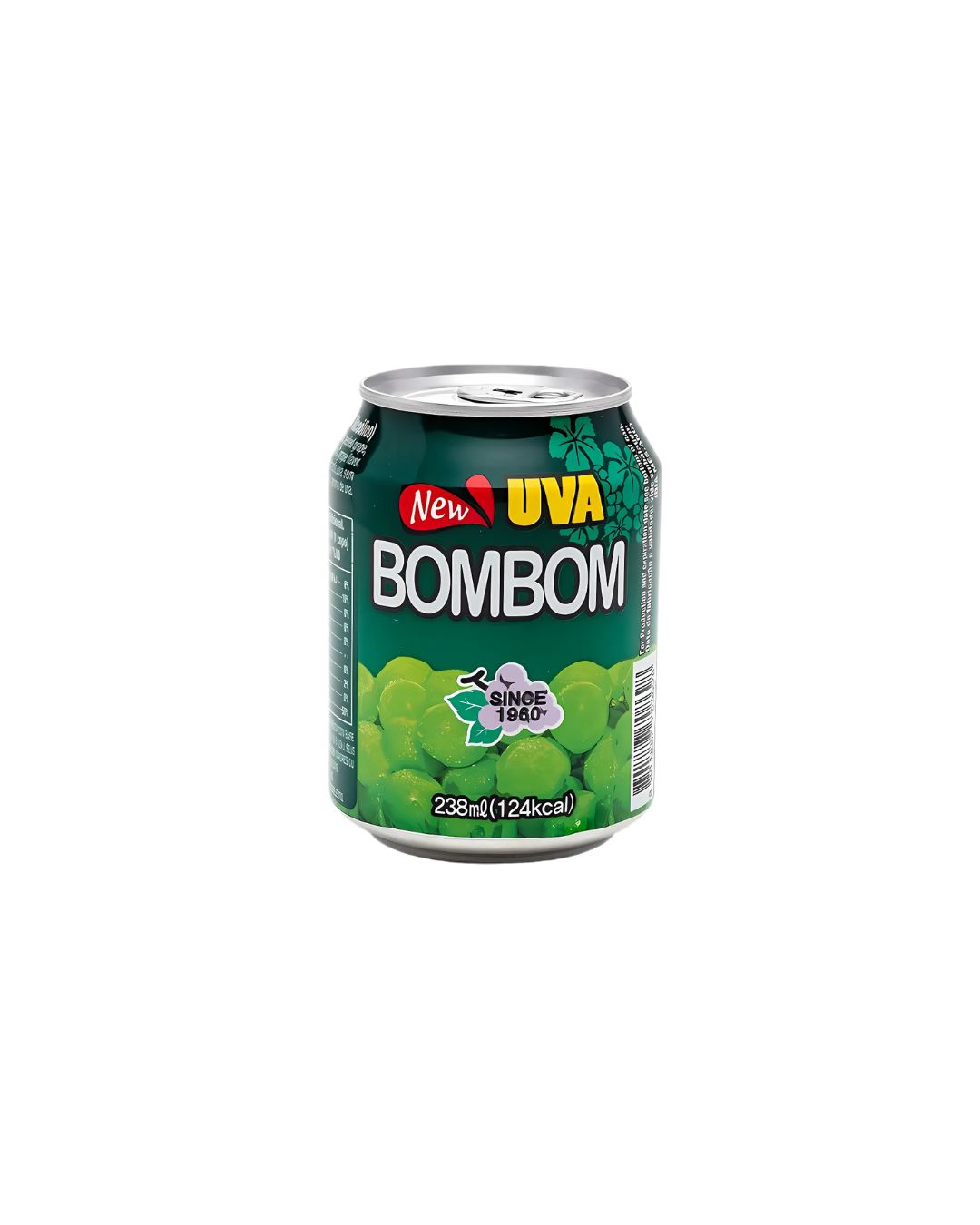 Refresco BomBom Uva c/pedaços 238ml