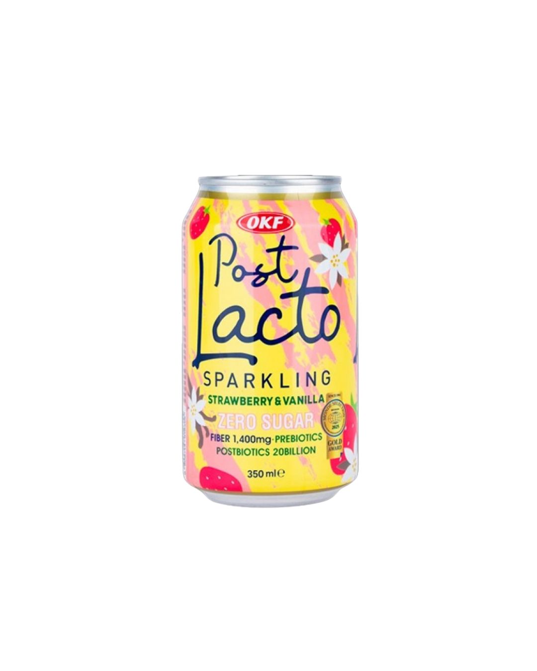 Refrigerante Post Lacto Morango & Baunilha 350ml