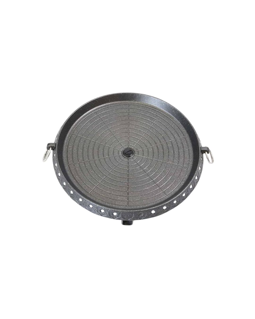 Chapa de Alumínio Redondo p/ Fogão à Gás Portátil 