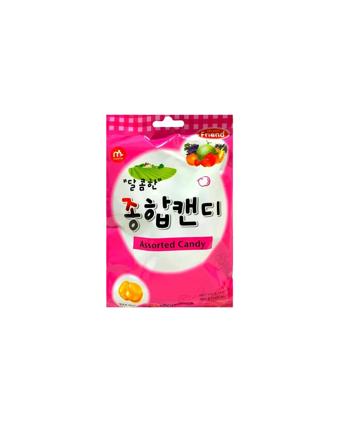 Bala Mammos Frutas 80g