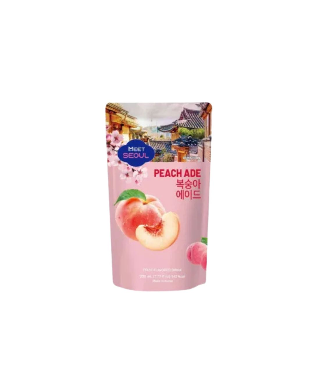 Refresco Meet Seoul Pêssego Ade 230ml