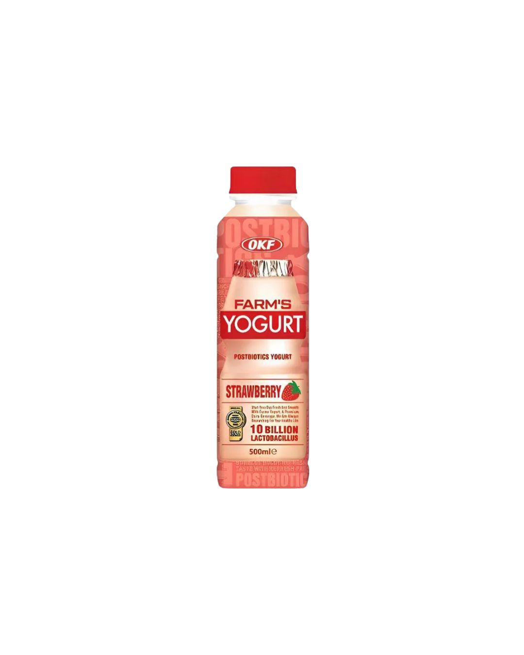 Refresco de Iogurte Farms Morango 500ml