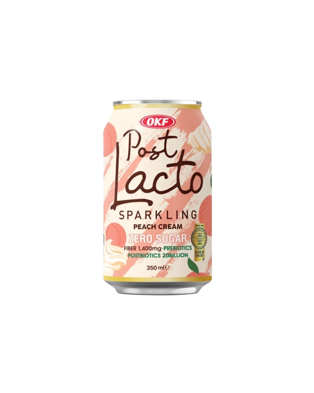 Refrigerante Post Lacto Peach Cream 350ml