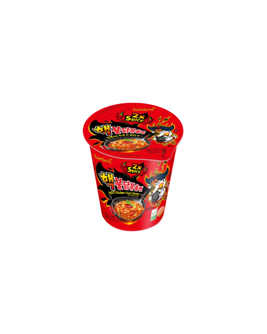 Lamen Frango Picante X2 Cup 70g