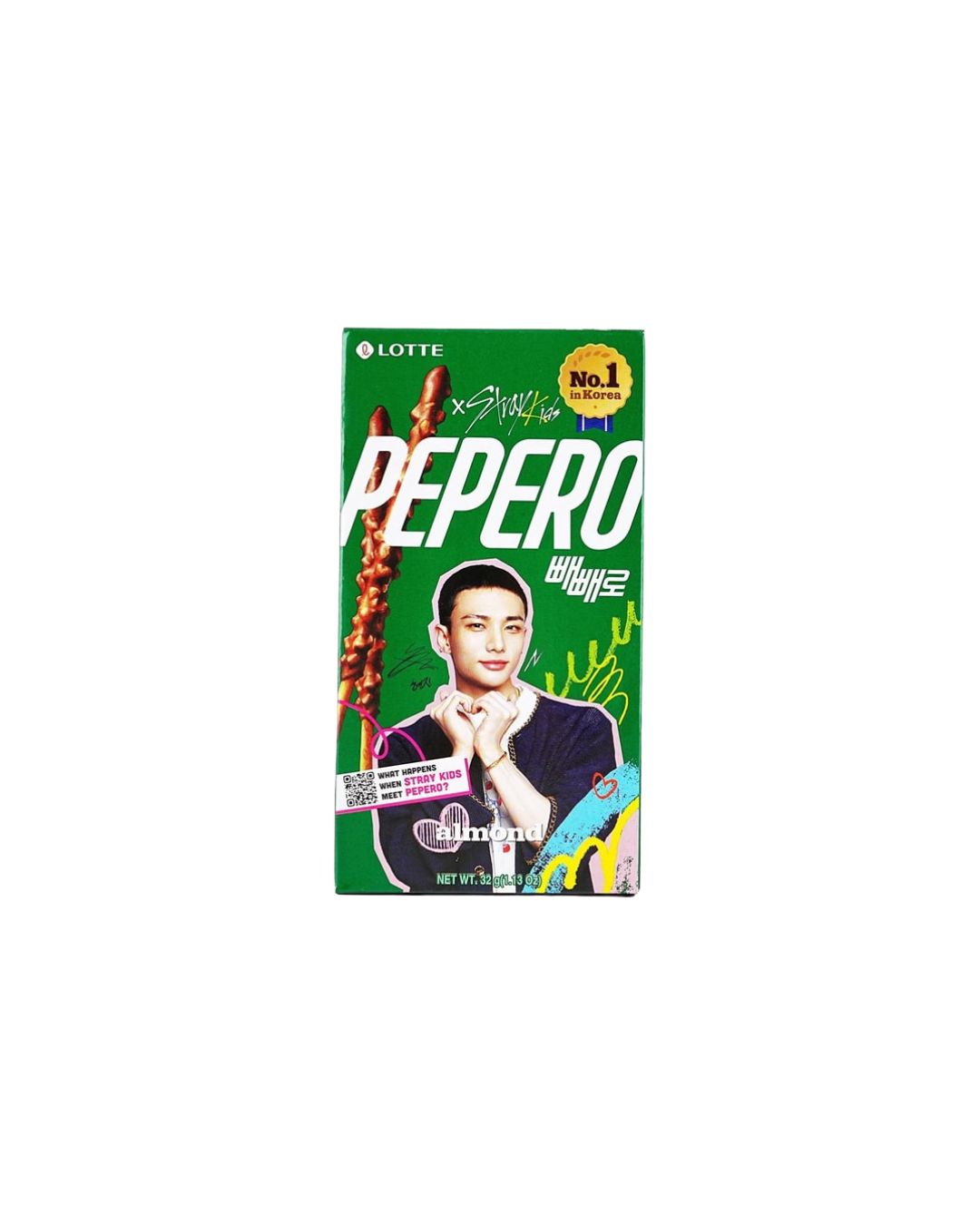 Pepero Almond 'STRAYKIDS' 32g