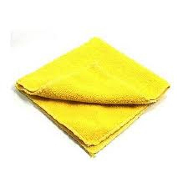 30X30  LISA AMARELA 190 GSM - MICROFIBRA