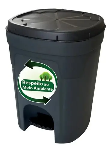 LIXEIRA 7,0L PLAS.C/PED.ANTARES.