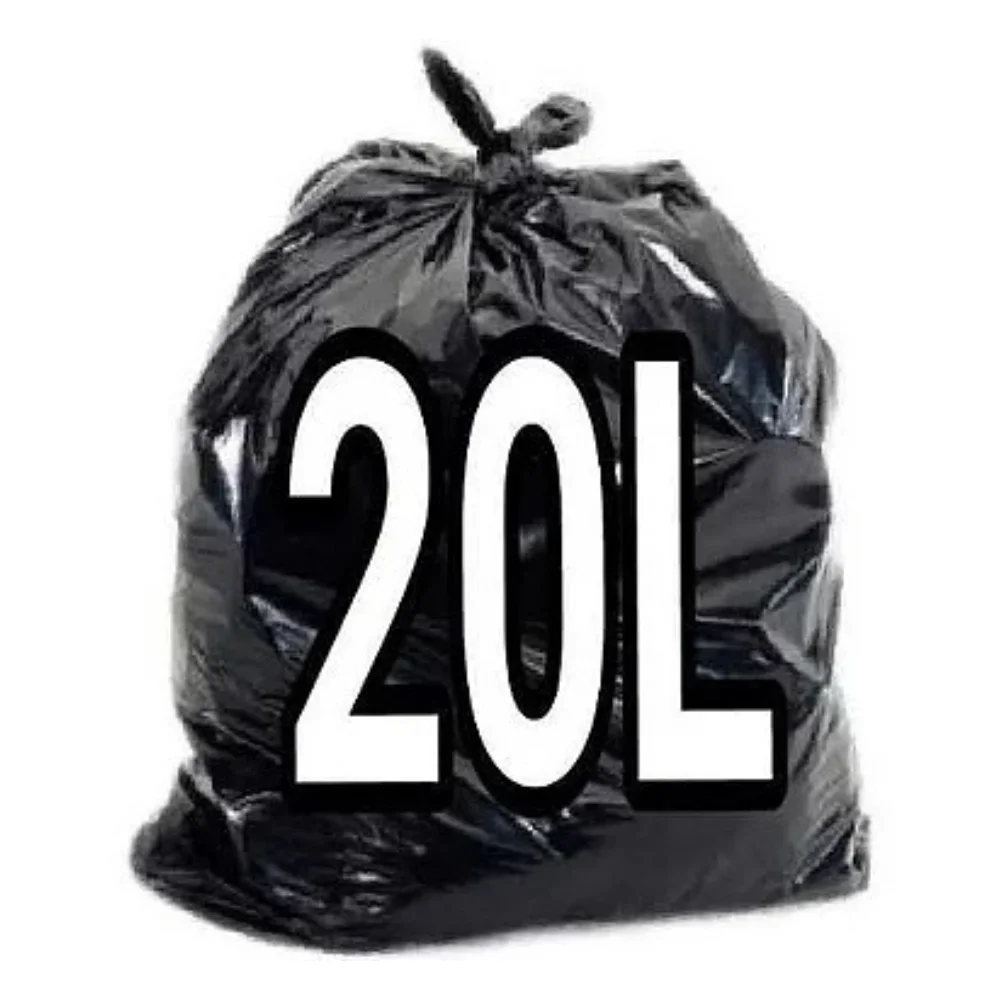 SACO P. LIXO 20L PRETO 40X50 0,04 C/100