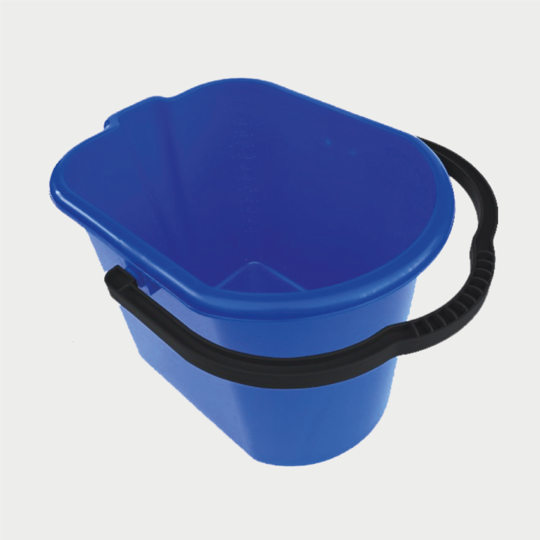 BALDE AZUL 15L REFORCADO COM ALCA PRETA TONK.