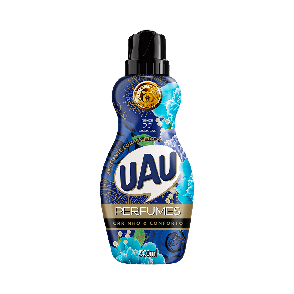 AMACIANTE CONCENTRADO UAU CARI E CONF 500ML.