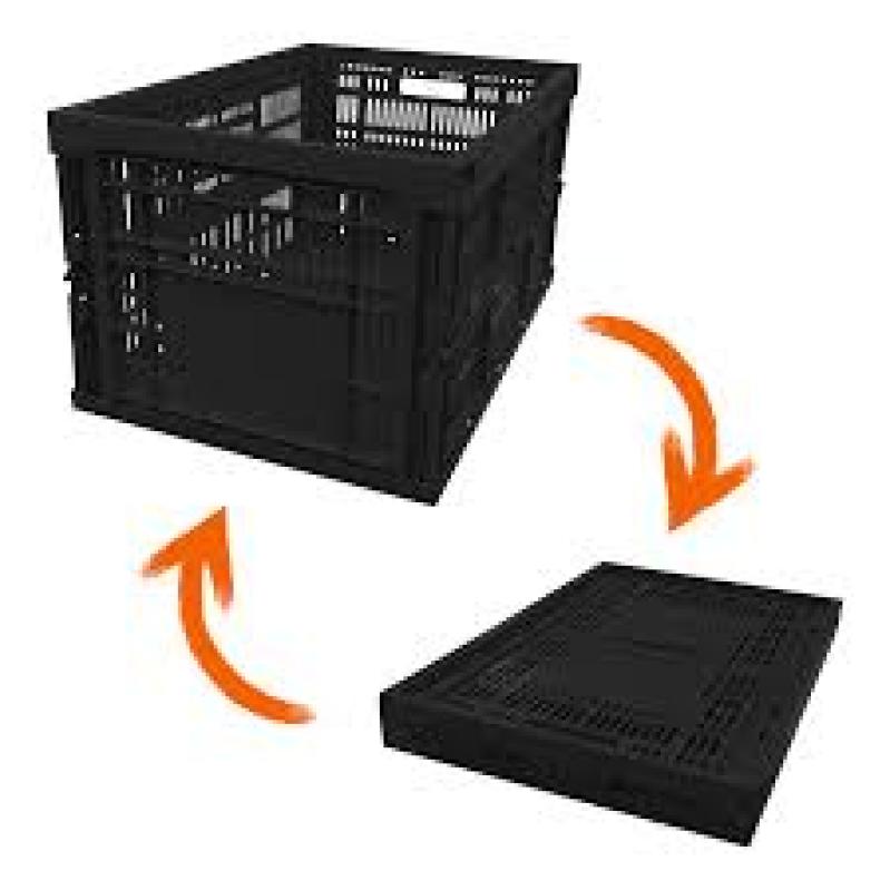 CAIXA PLASTICA DESMONTAVEL PP PRETO TONK
