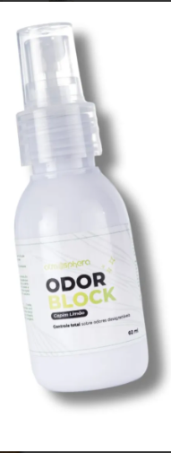 ODOR BLOCK CAPIM LIMAO 60ML.