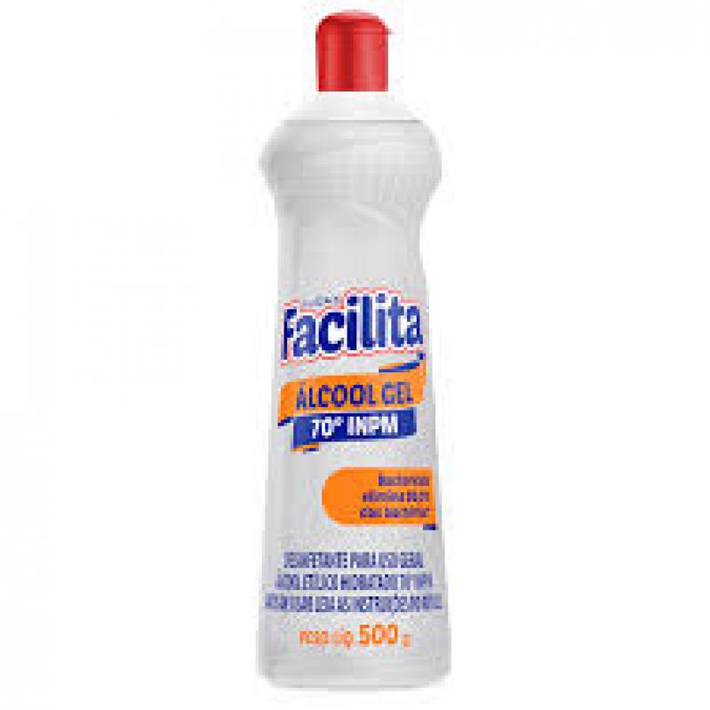 ALCOOL GEL 70% 500G FACILITA AUDAX