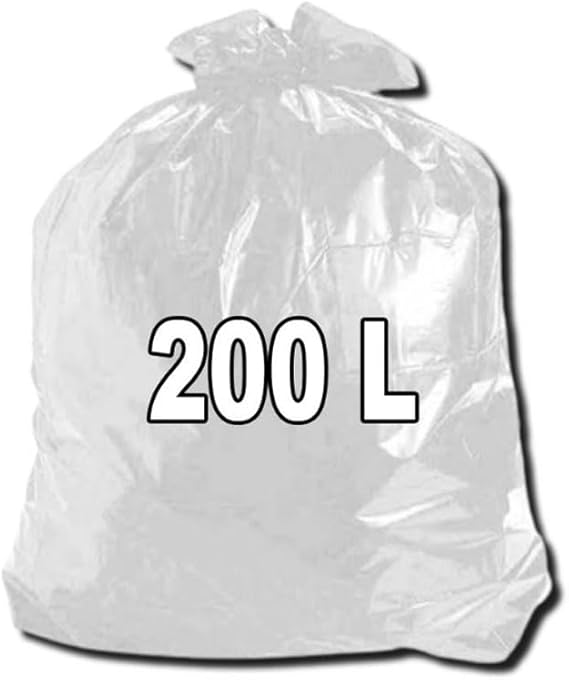 SACO P. LIXO 200L 0,6 TRANSPARENTE C/100