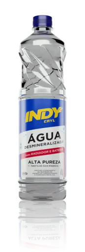AGUA DESMINERALIZADA INDY CRYL 1L.
