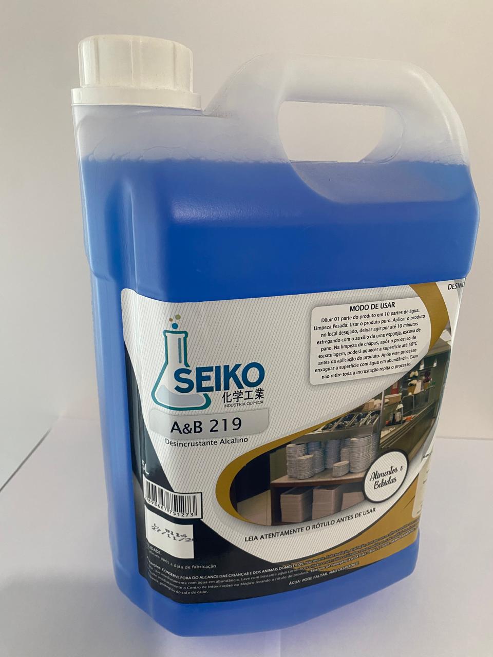 219 - SEIKO A&B DESINCRUSTANTE ALCALINO 5L