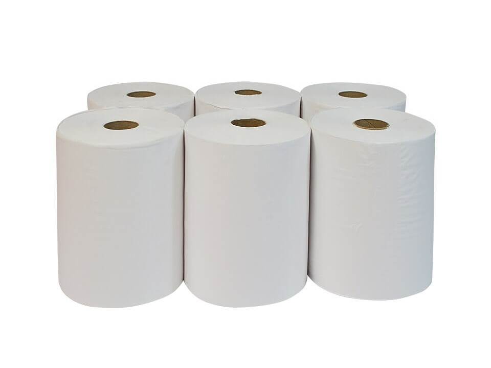 EQUALLY TOALHA EM BOBINAS ALAVANCA 100%  CELULOSE   6X200M.