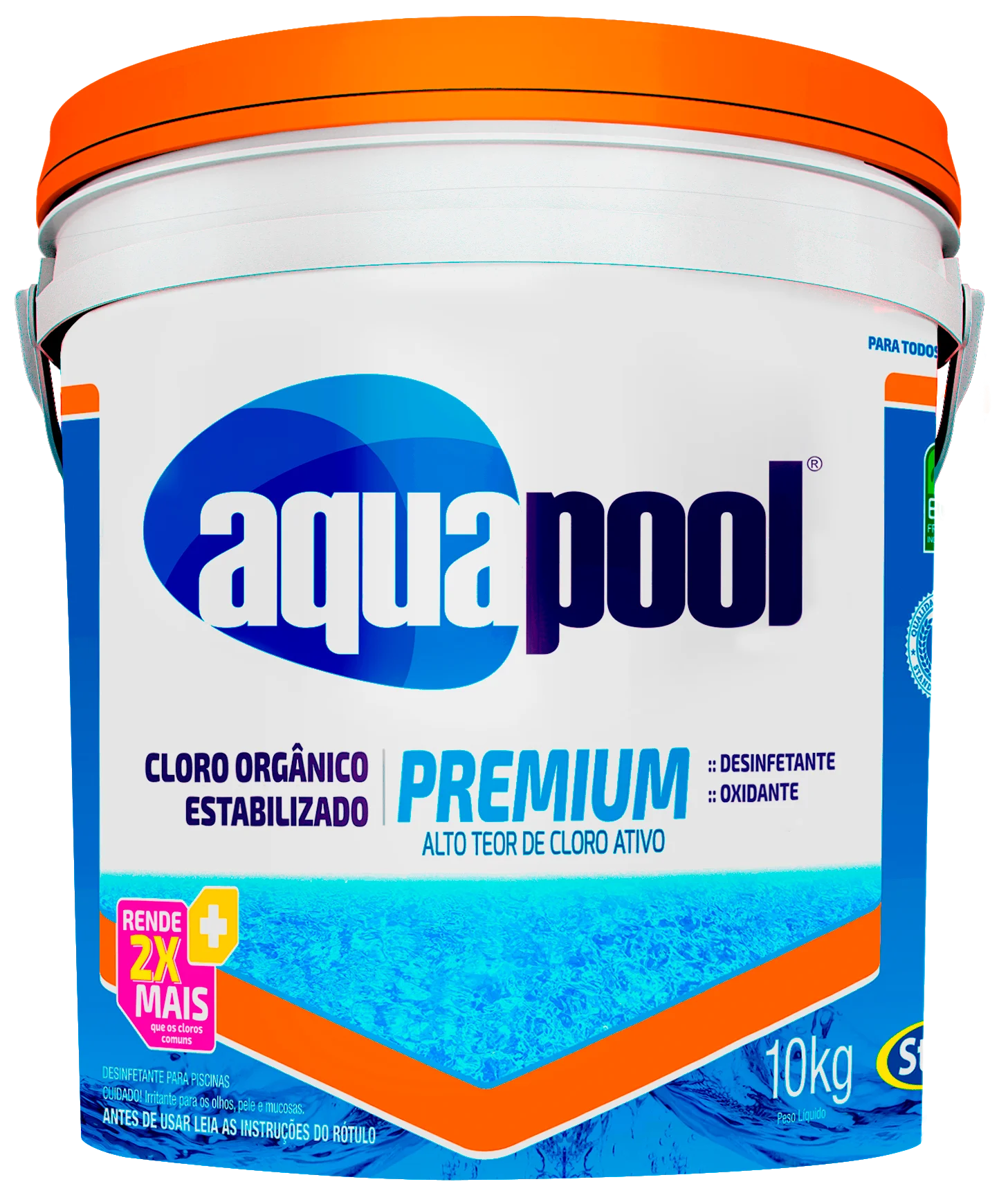 AQUAPOOL CLORO GRANULADO PREMIUM 10KG.