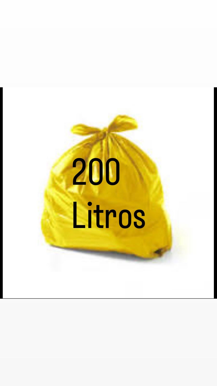SACO P. LIXO 200LT AMARELO 85X95 0,06 C/100