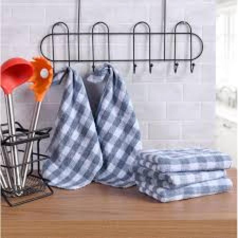 PANO DE PIA XADREZ DUPLO 33cm x 25cm XADREZ