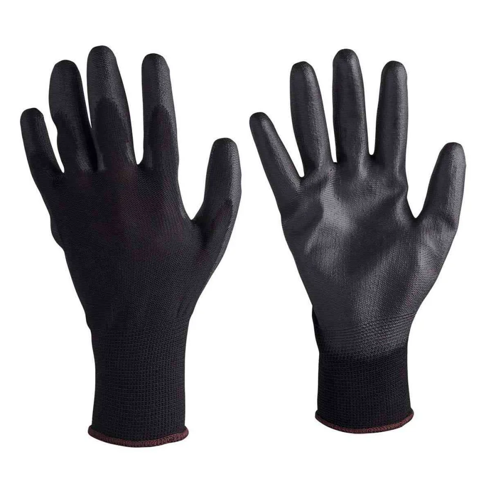 LUVA PRETA PU G TAM 9.