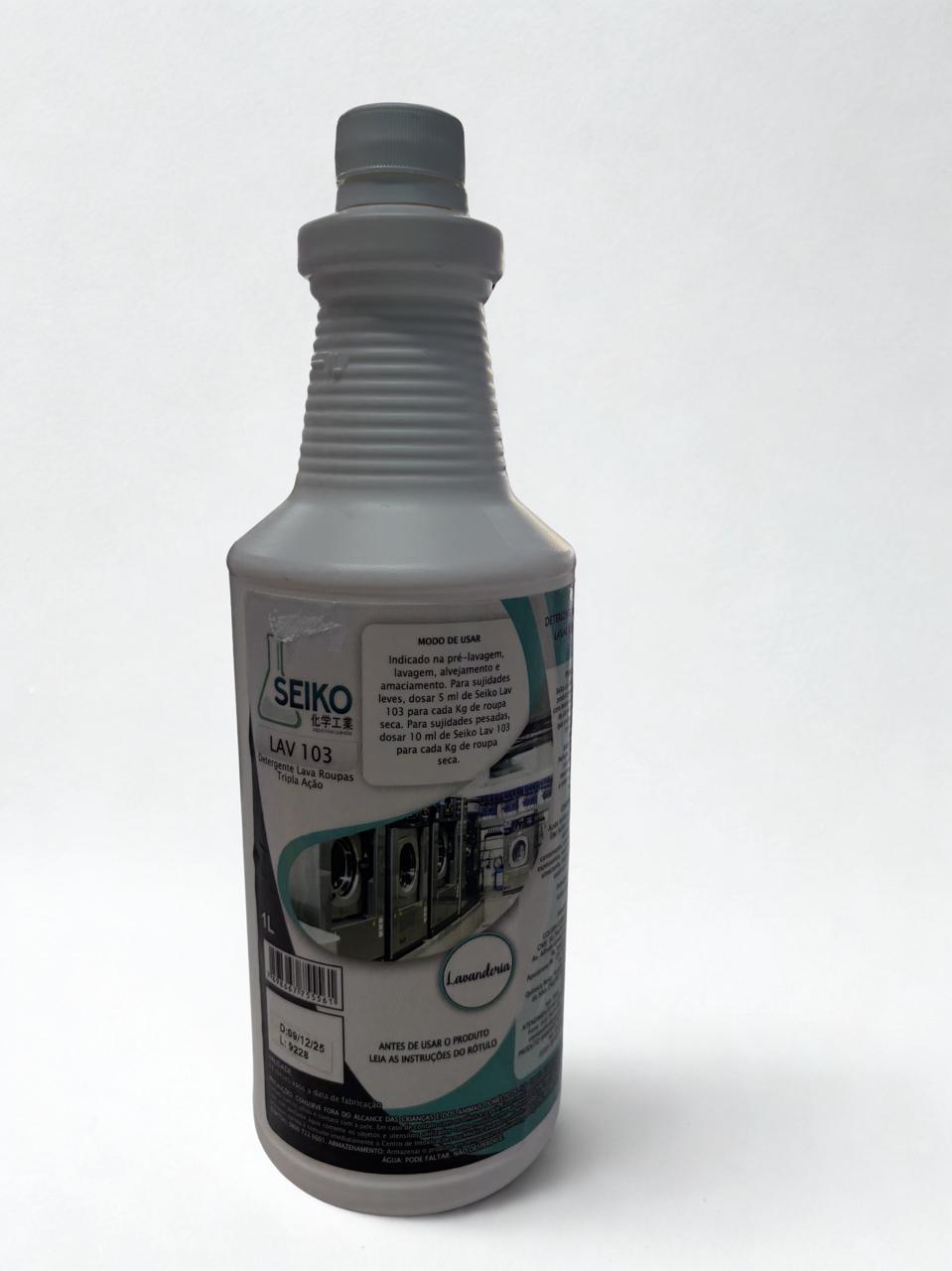 103 - SEIKO LAV DET. LAVA ROUPAS TRIPLA ACAO 1L
