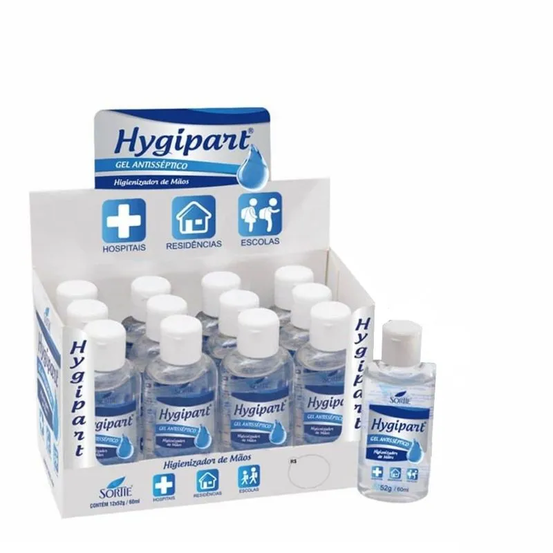 ALCOOL GEL 70% HYGIPART 52G.