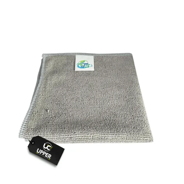 LISA CINZA 190 GSM 30X30 - MICROFIBRA.