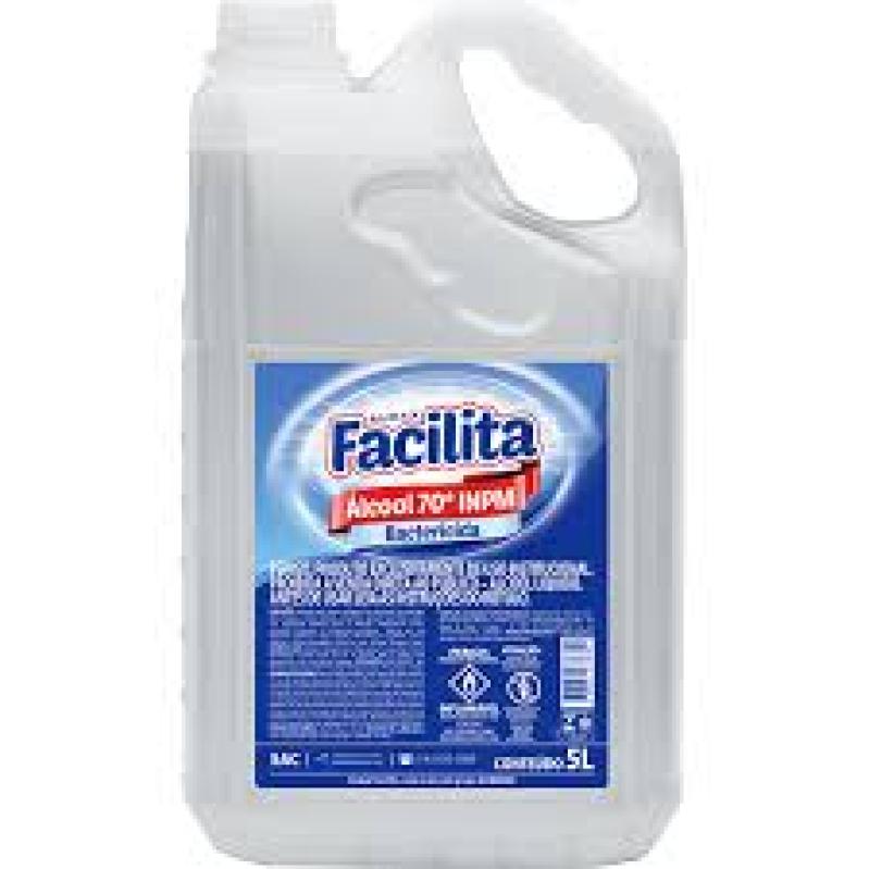 ALCOOL LIQUIDO 70º 5L FACILITA AUDAX