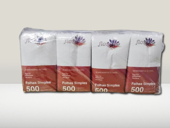 GUARDANAPO 14X14  TIPO TV   FLOWER   7 X 2.000F