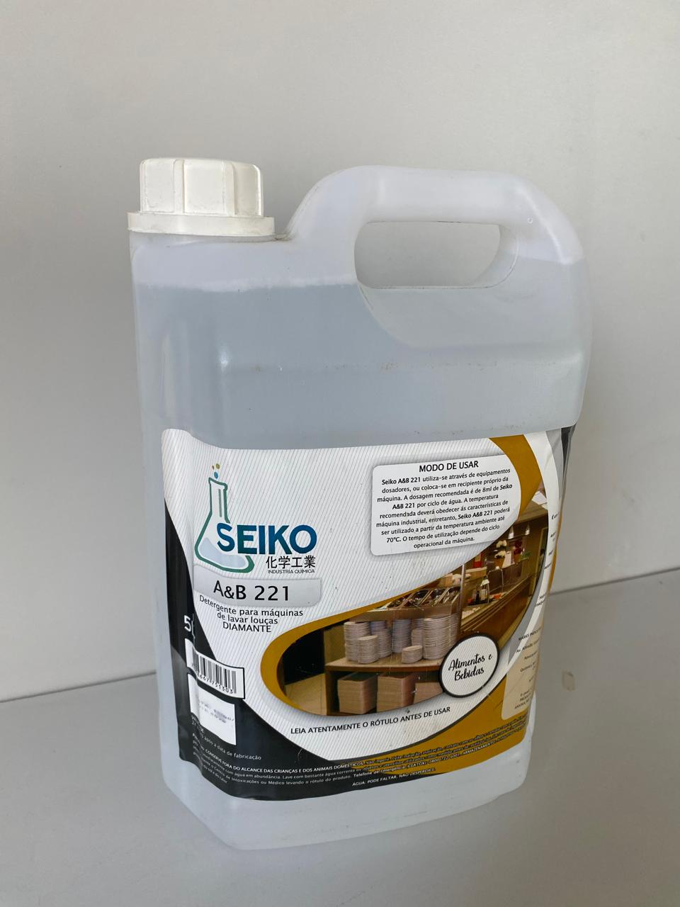 221D - SEIKO A&B DET. MAQ. LAVAR LOUCA DIAMANTE 5L