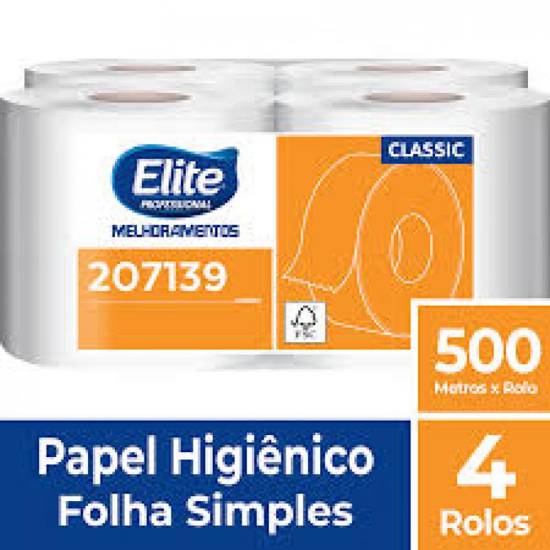 PAPEL HIGIENICO ELITE ROLO CLASSIC FS 4X500.