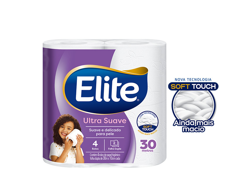 PAPEL HIGIENICO ELITE FD 30M 16X04.